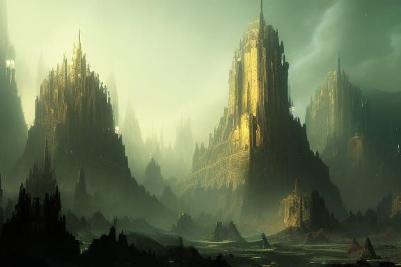 City on the moon