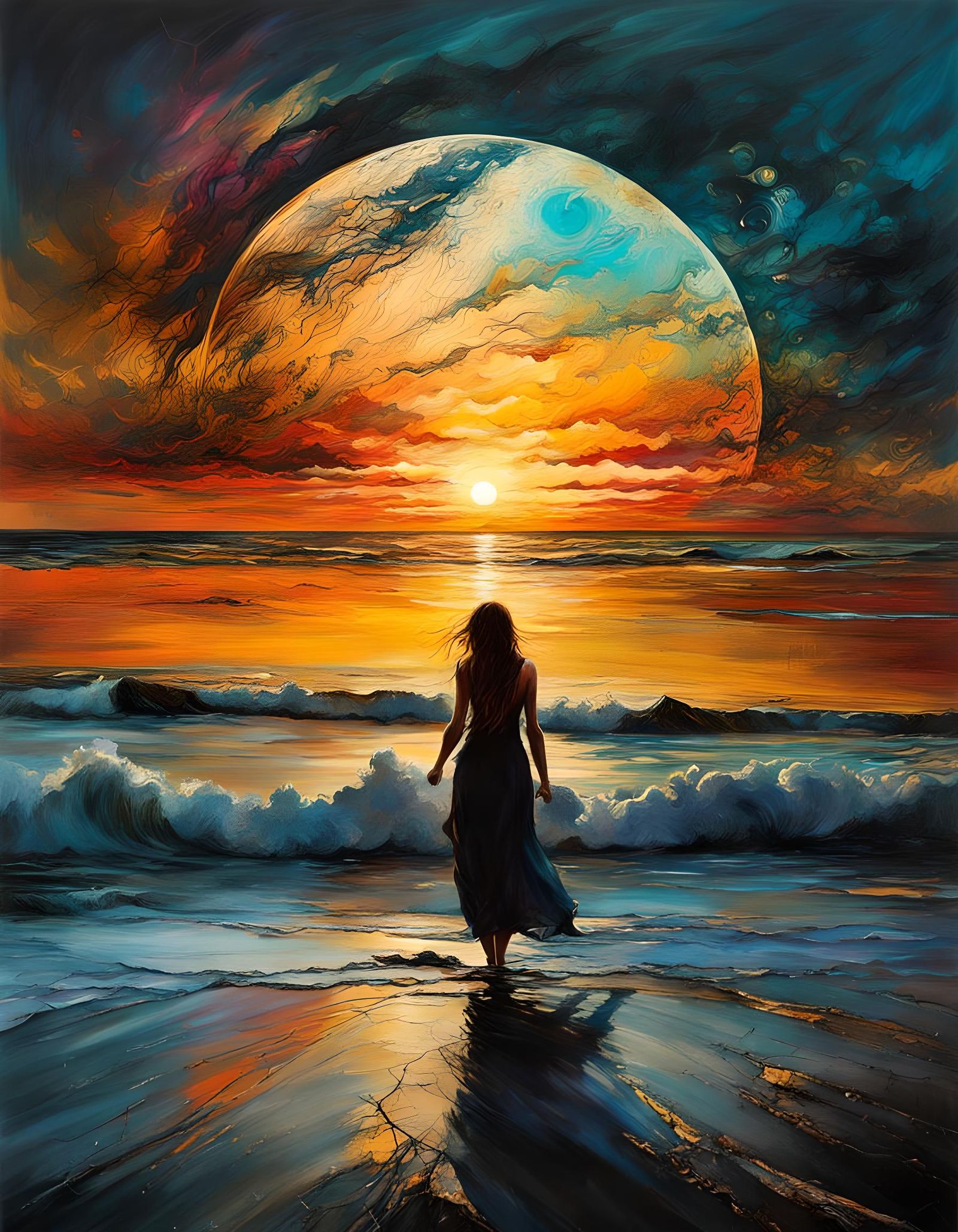 Stunning new horizon  by @undefined