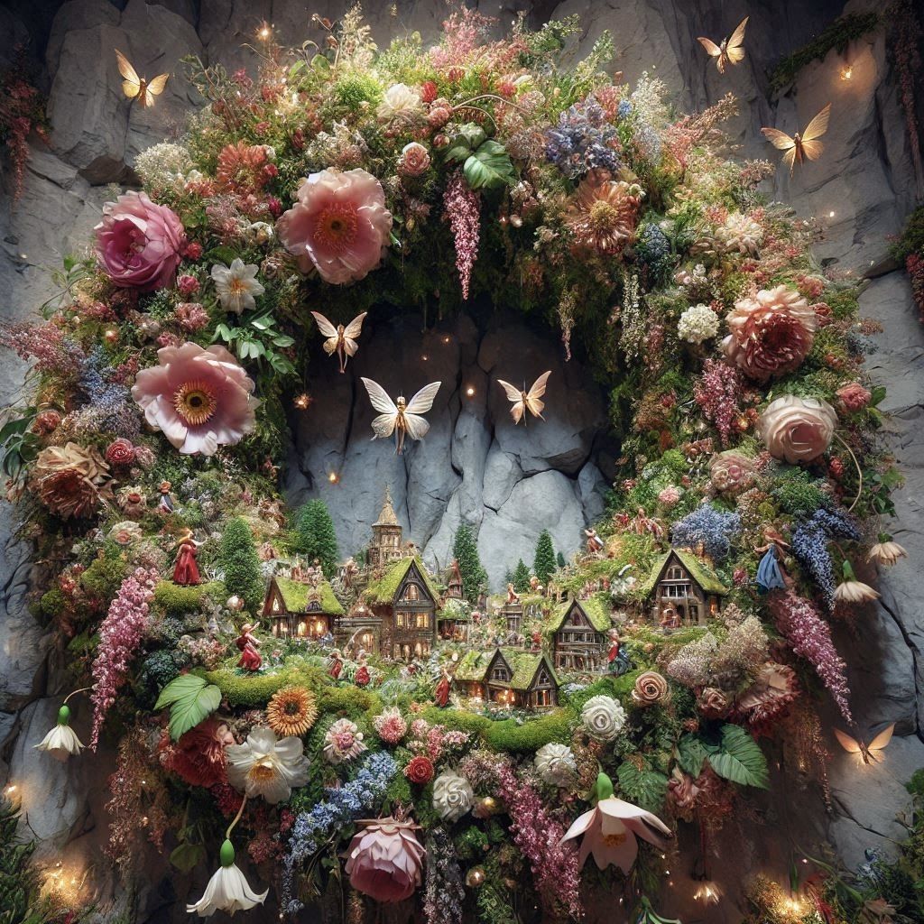 Fairy wreath Village