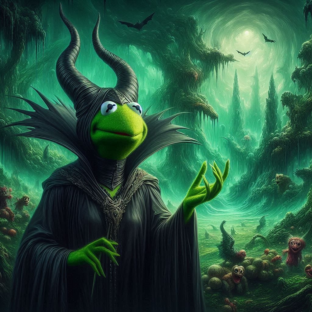Maleficent Kermit
