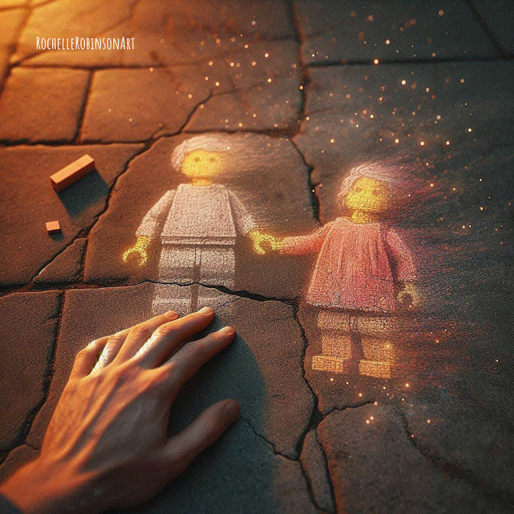 Faded Memories - Lego Art