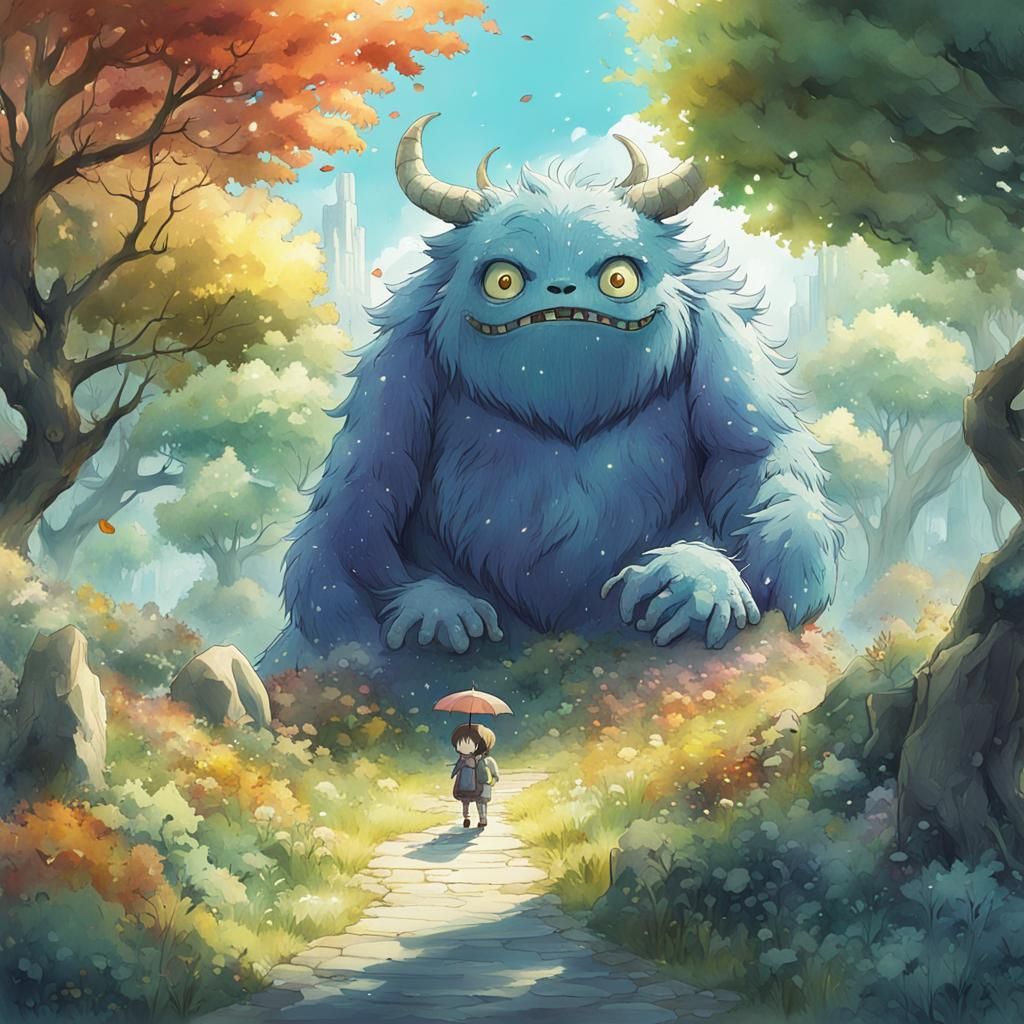 An adorable (Summer Spring Winter Autumn) Monster reimagined...