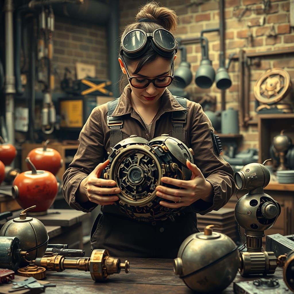 Apple mechanics  by @Just me