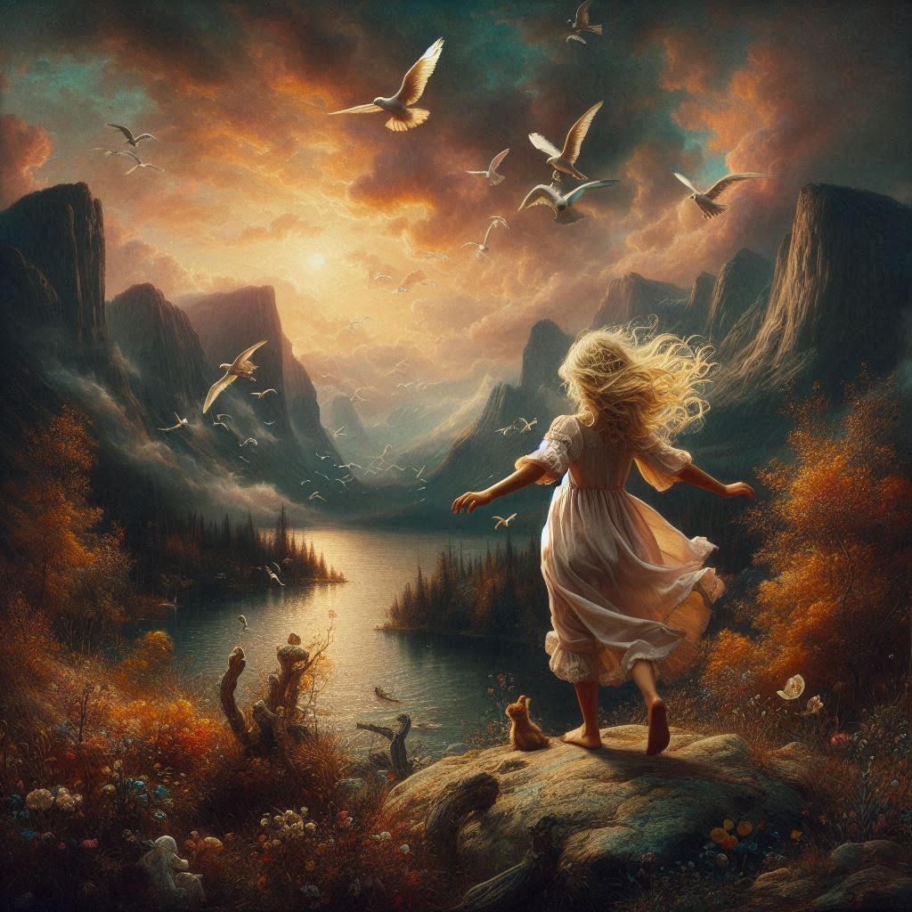 Steps Beyond Time: The Spirit Child of Untamed Bliss