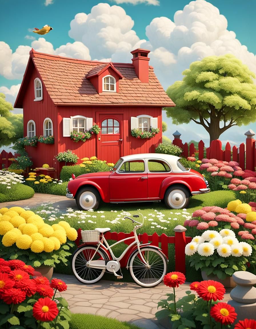 Red house