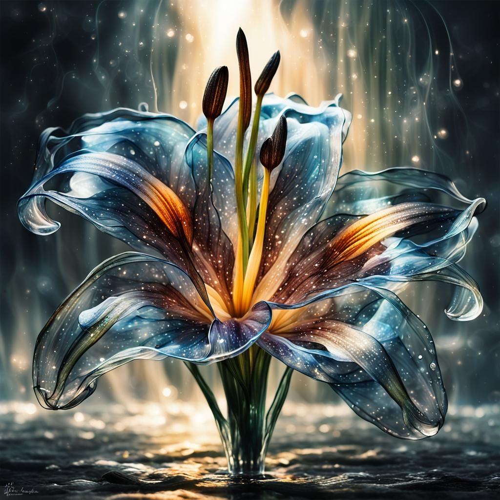 Close up of a Lily
