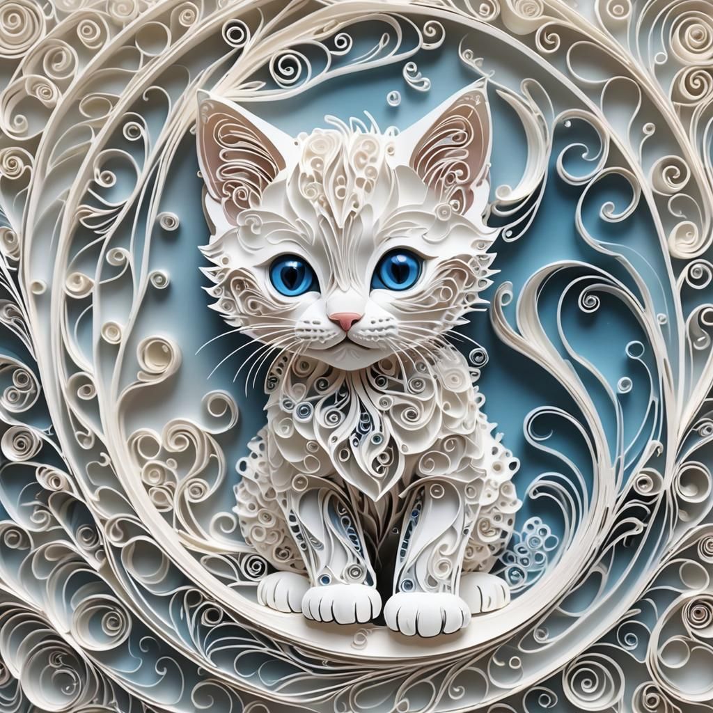 White Paper Kitten