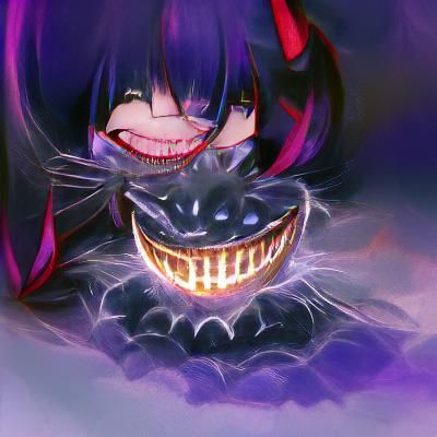Demonic Cheshire Smile