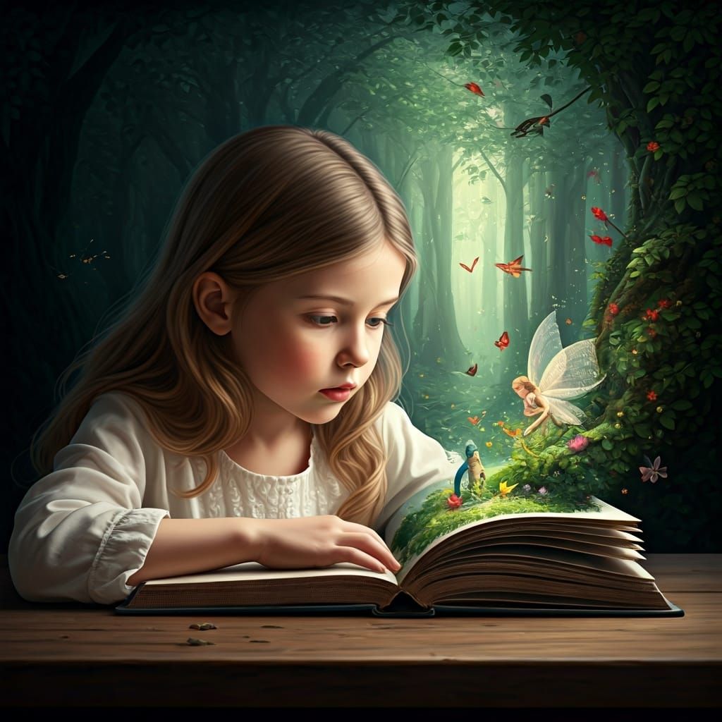 Fascinated reader  by @Olchap