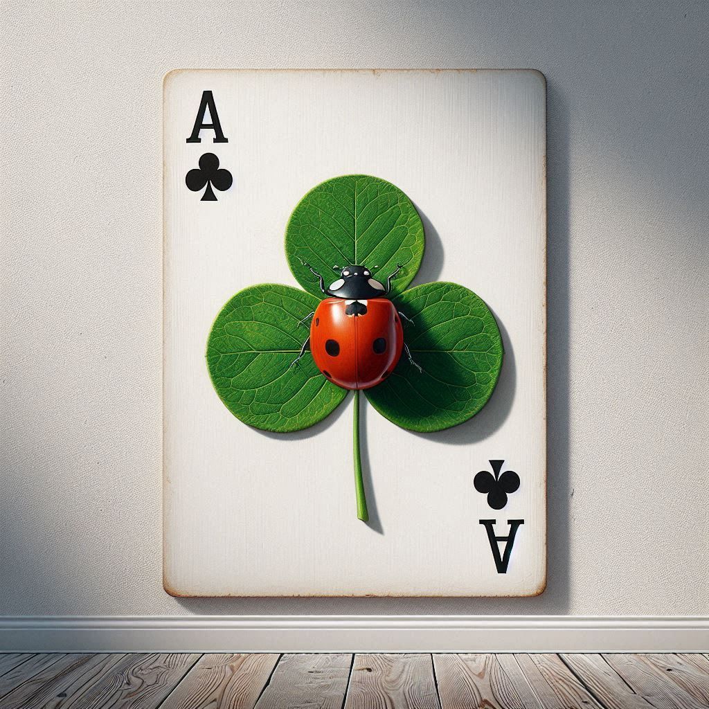 Poker d'assi , fiori