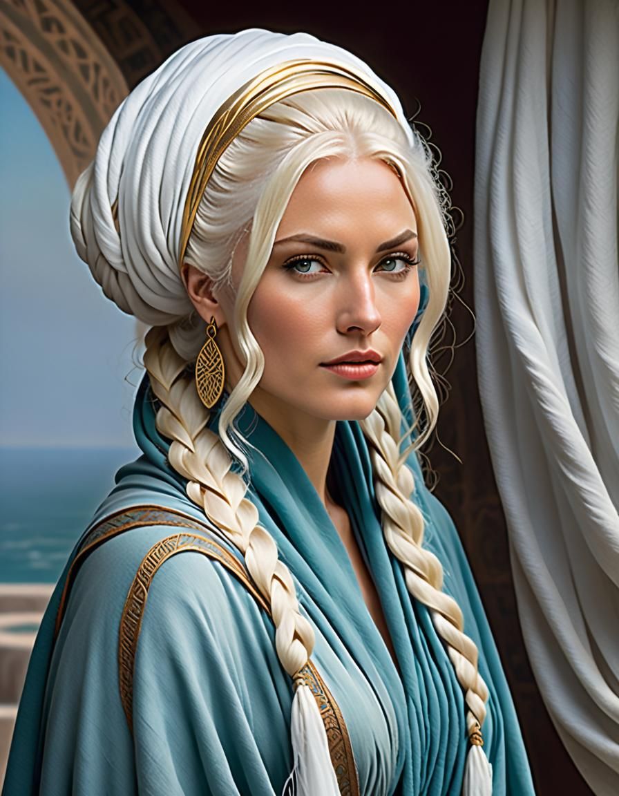 Viking woman in Madinat al-Salam