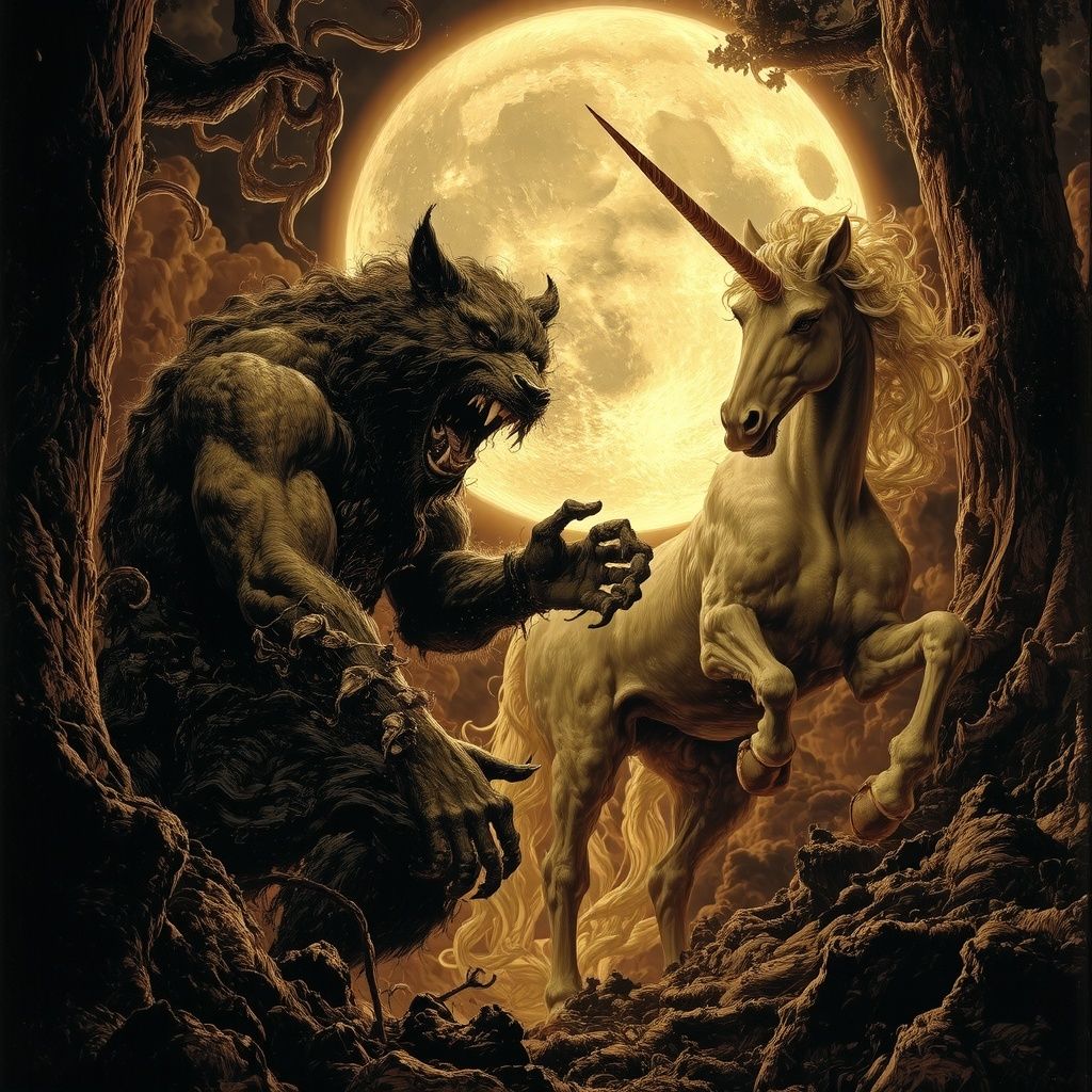 Werewolf Vs Unicorn