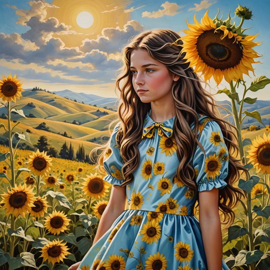 High contrast, colorful , neon, air brushed oil painting, su...