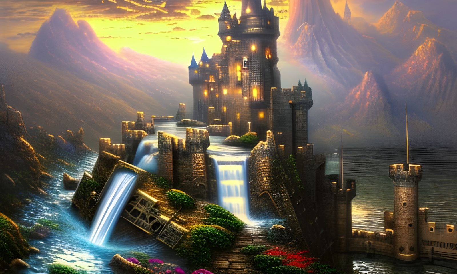 SteamPunk Romanticism Landscape