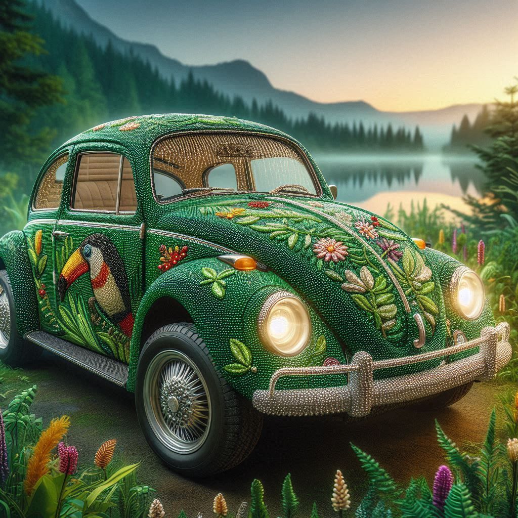 Jungle Art Car (Inspired by a Real Vehicle!)