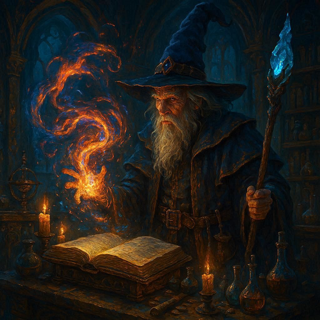 The Wizard of fire and water