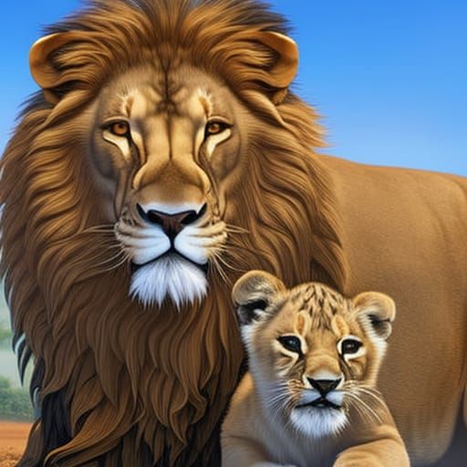 father and son - AI Generated Artwork - NightCafe Creator