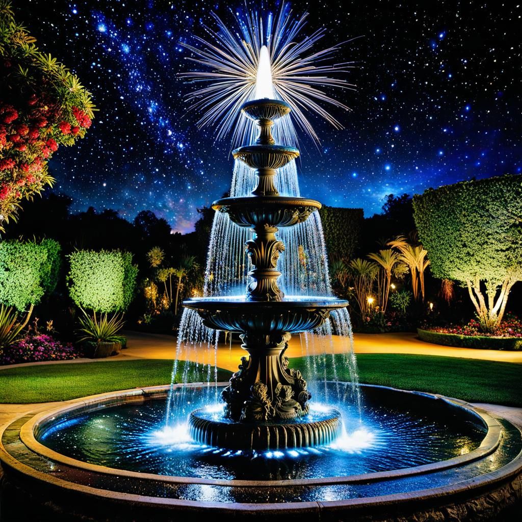 ✨Luxurious water spectacle✨