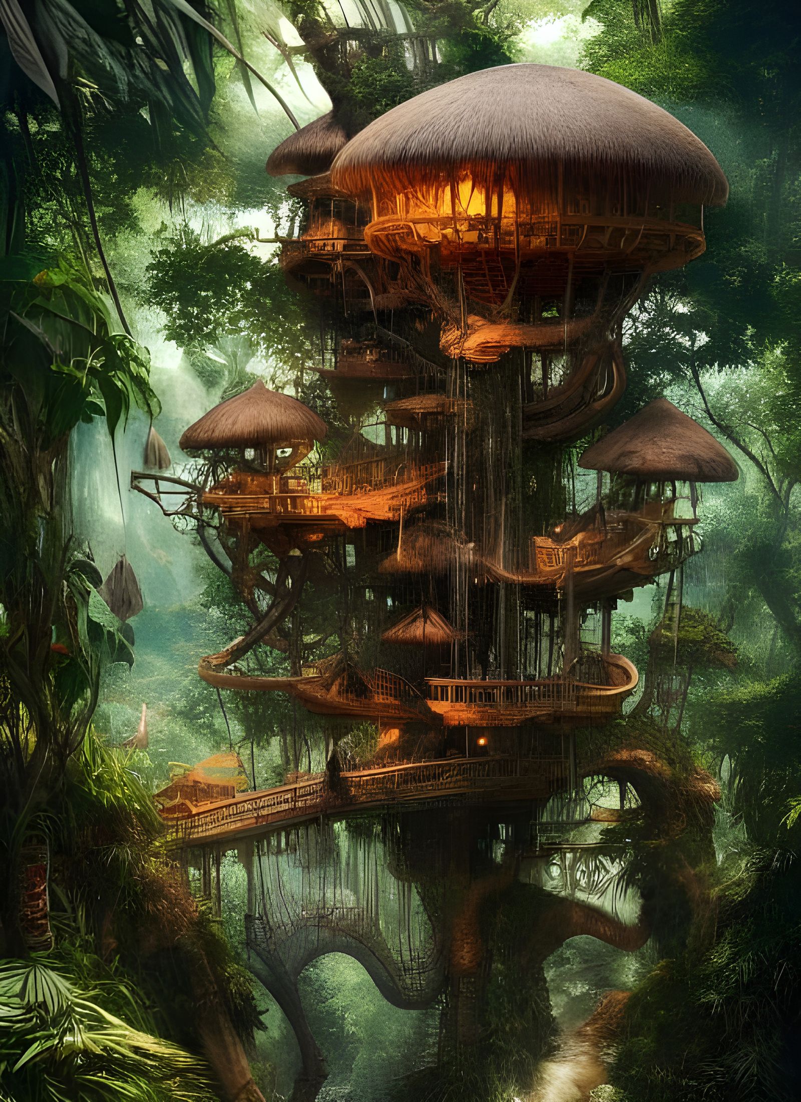 Jungle Treehouse Getaway undefined