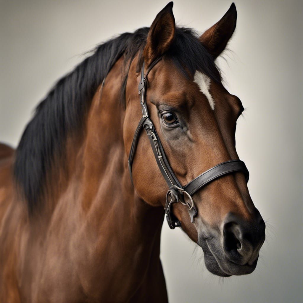 A horse