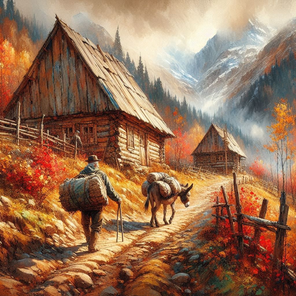 Autumn on the mountain