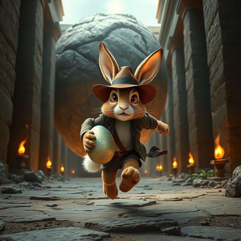 'Raiders of the Lost Egg'  by @Ed