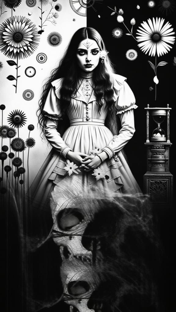 <lora:Momento Mori:1.0> Momento Mori