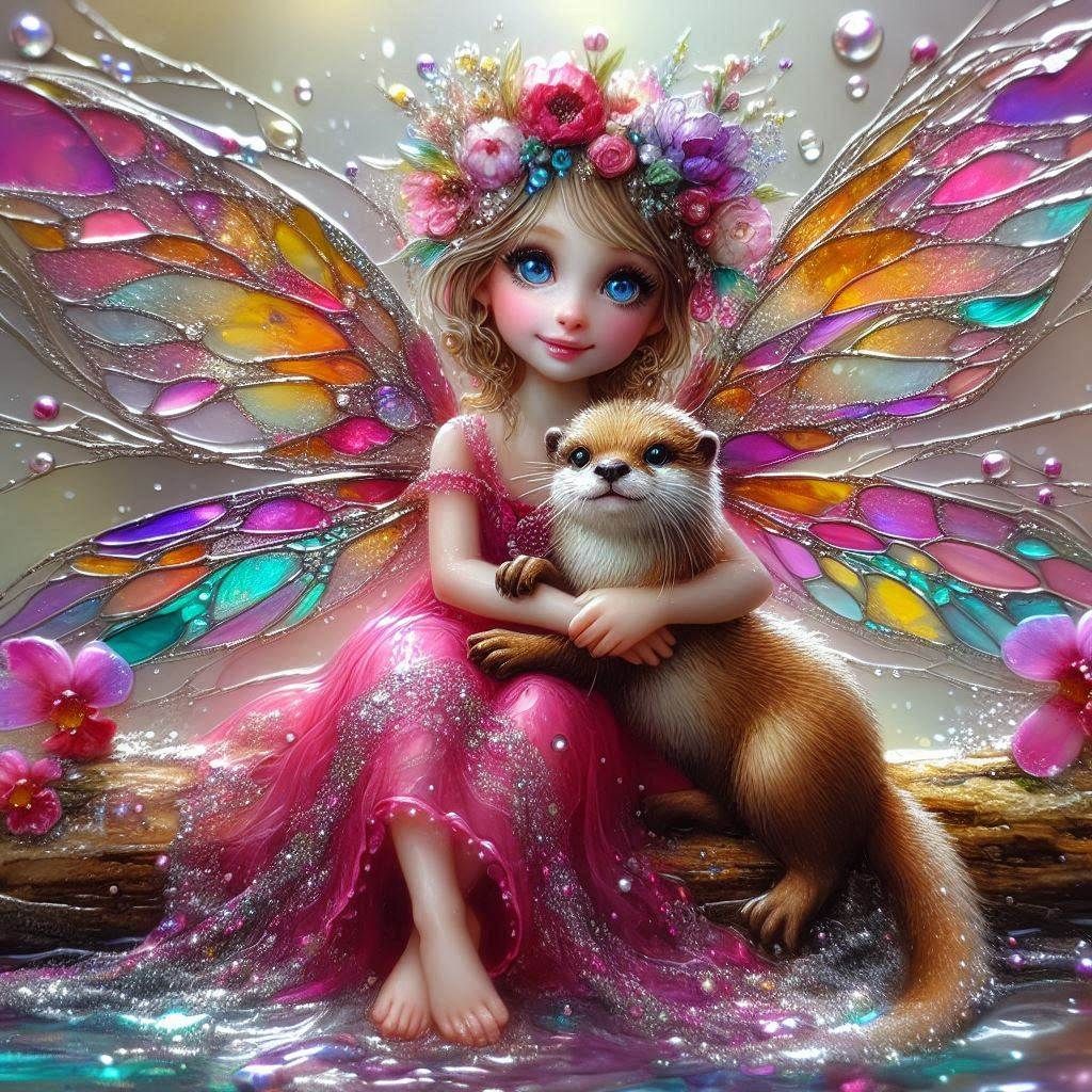 The Fairy and the otter (2)