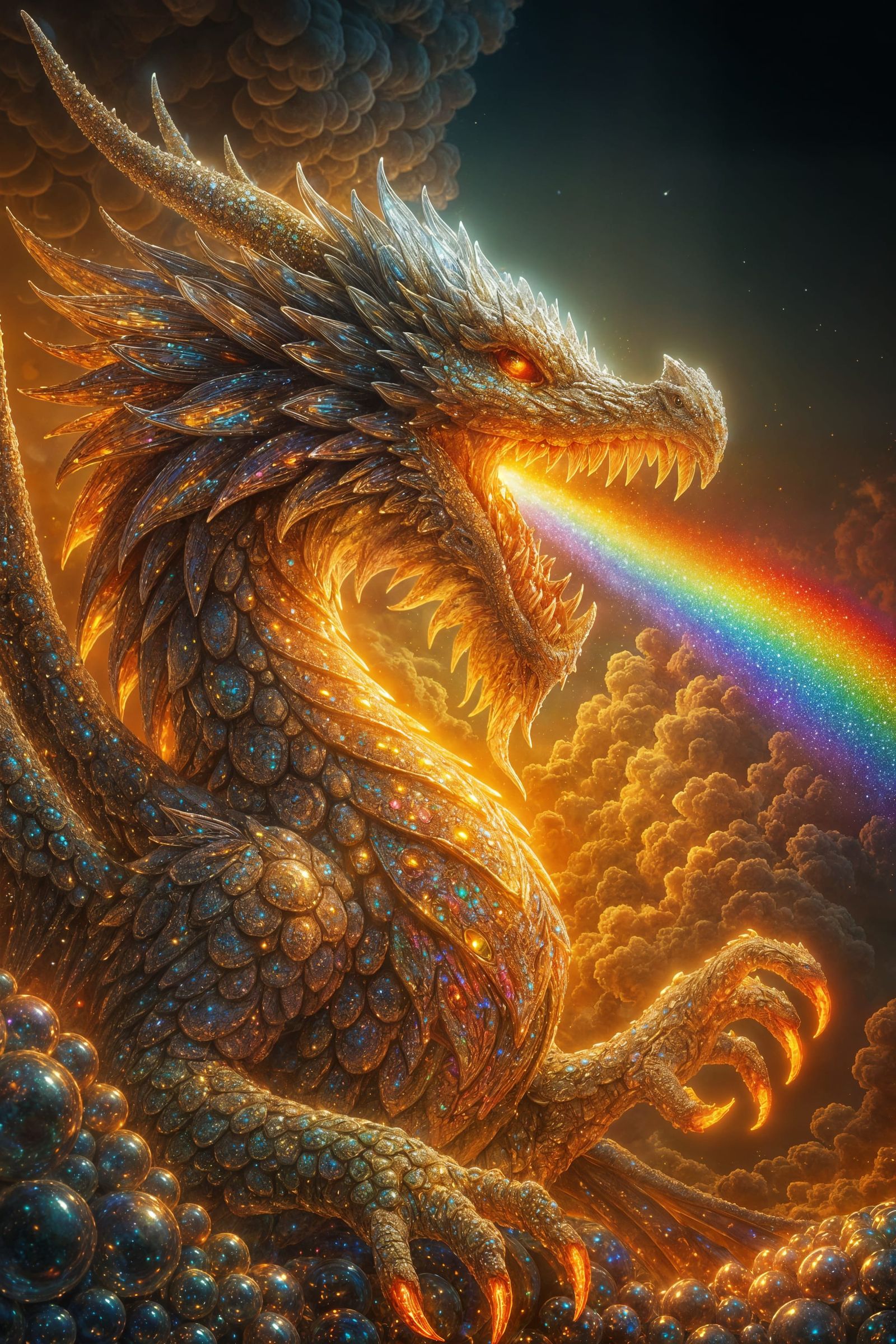 When Beads Breathe Rainbows