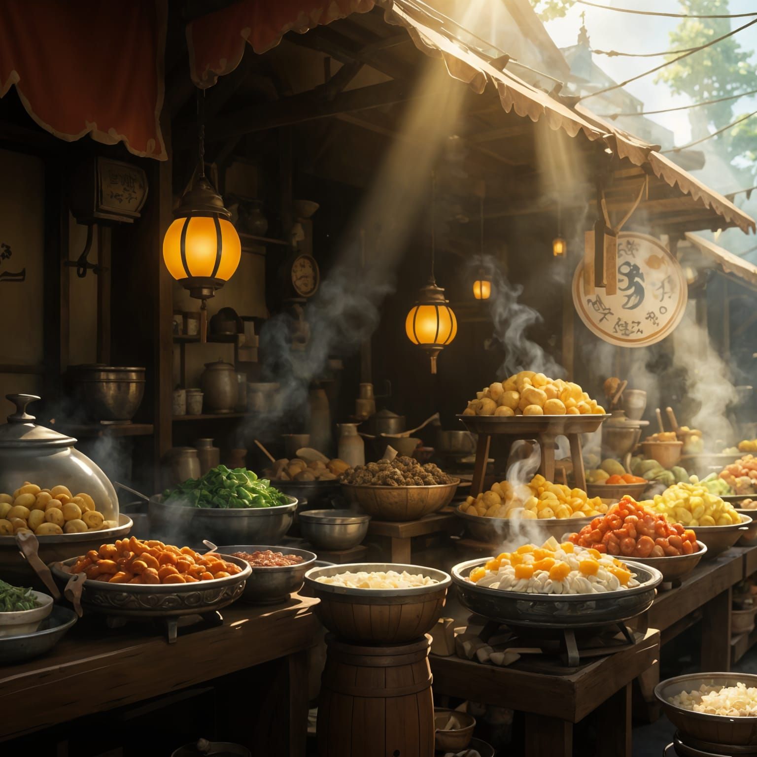 "Halfling bazaars are the best!"  by @AlfredAGear