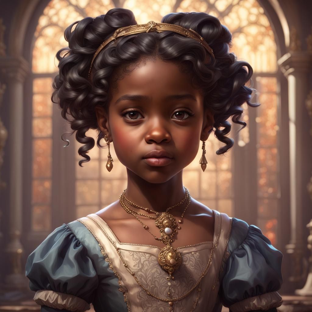 Adorable little Victorian princess - AI Generated Artwork - NightCafe ...