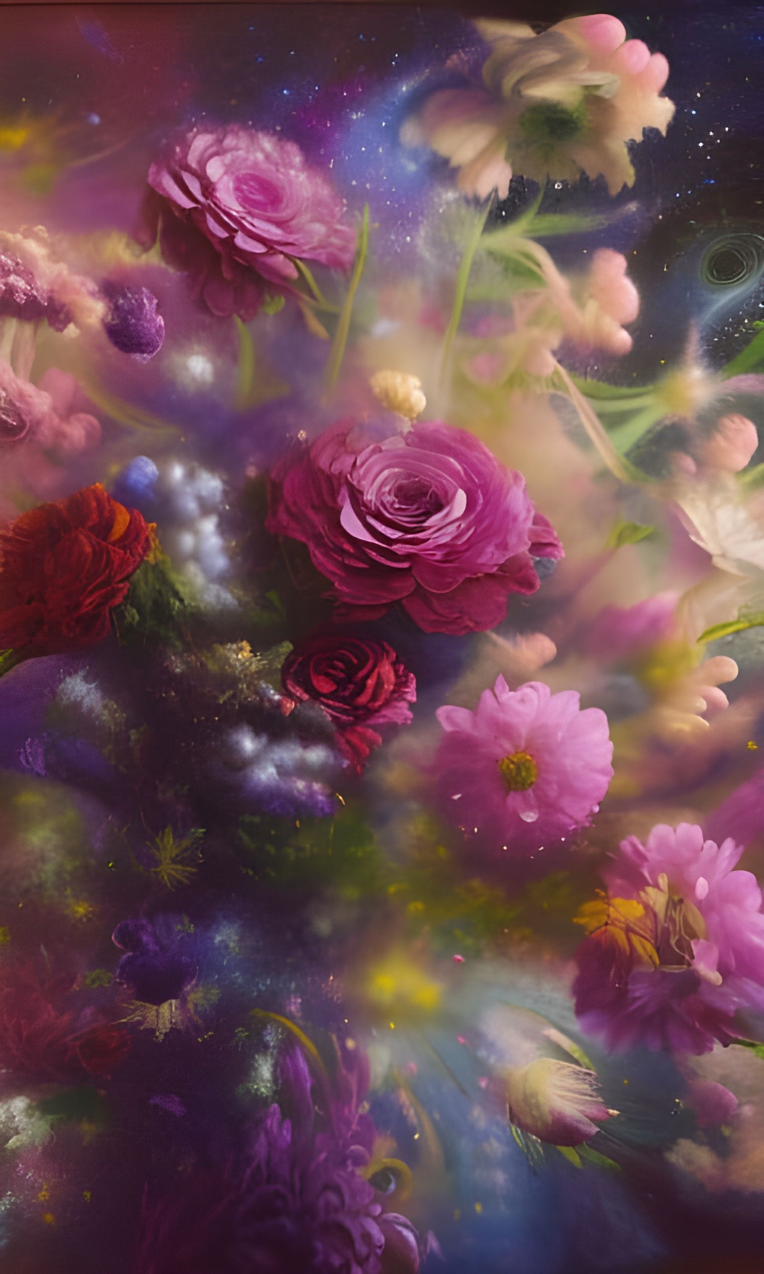 Cosmic Bouquet  by @kauri