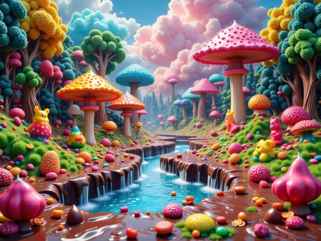 "<lora:Surreal in time:1.0> <lora:Fondant Candy:1.0> <lora:SugarRush:1.0> <lora:Abyssal Eclipse Eyes:1.0> ...  by @GoingJade