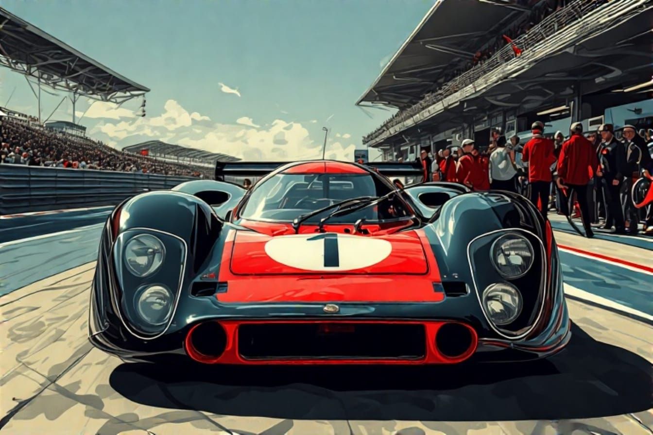 #1, World Champion in the Pits, alternate livery