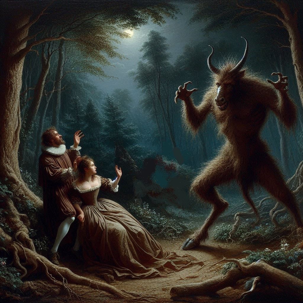 Ziegendämon des Schwarzwaldes