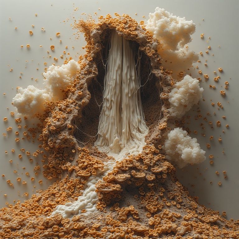 Cornflakes and candyfloss