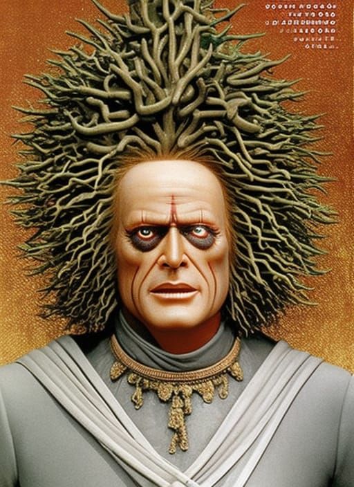 Rutger Hauer eats Bread and Butter Pickles with Jesus Christ AI