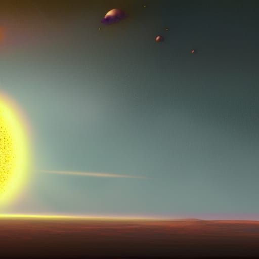 comet shower, nuclear explosion on mars no radiation