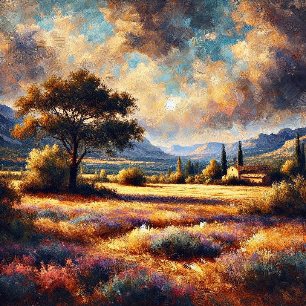 Sun-Kissed Fields, Fading Light