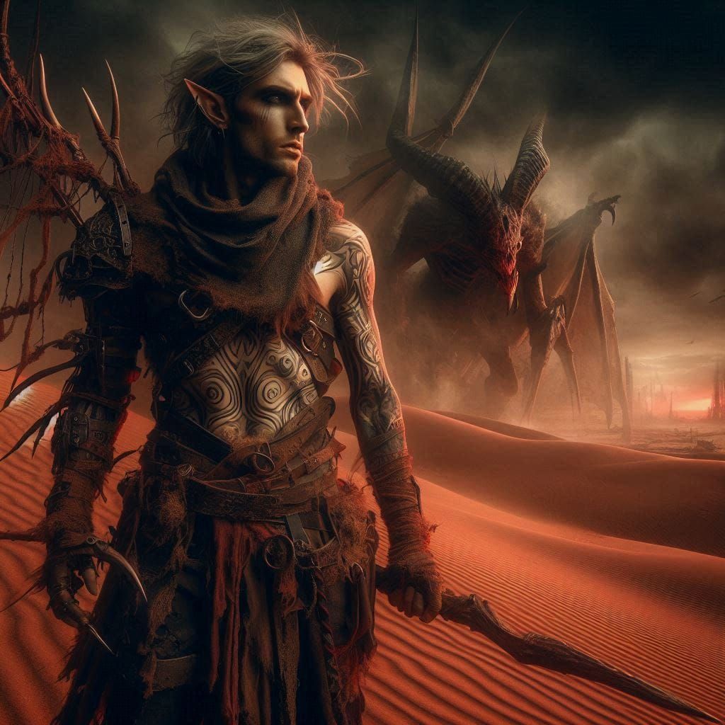 Desperate earth of Athas