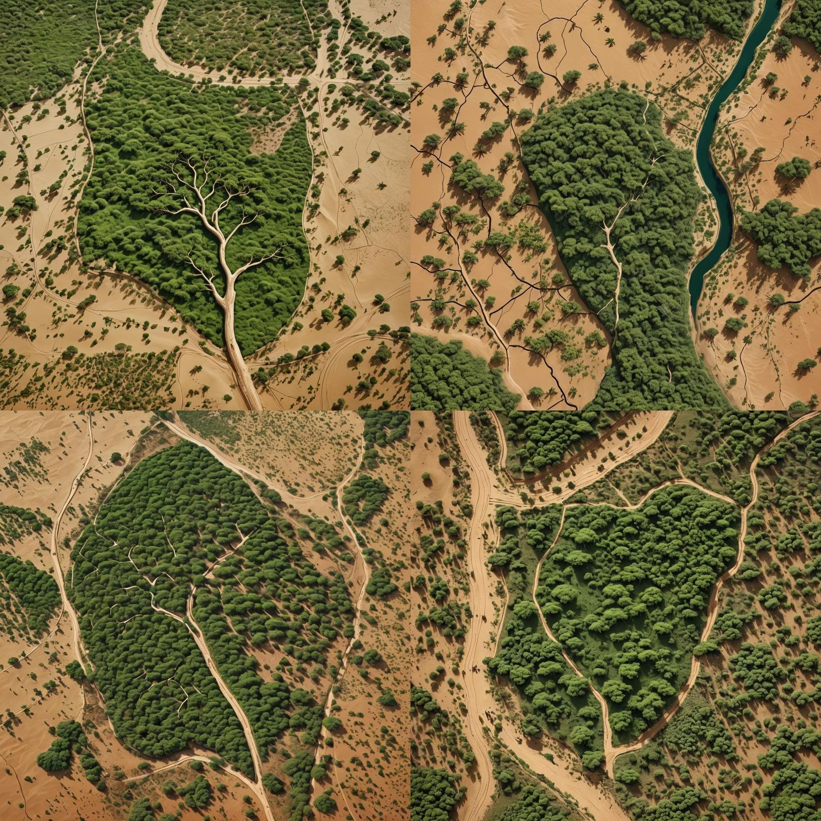 The Africa Great Green Wall

Sahara's shifting sands
Encroac...