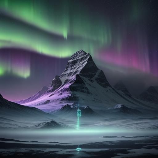 Mesmerizing Aurora Borealis in Vibrant Hues