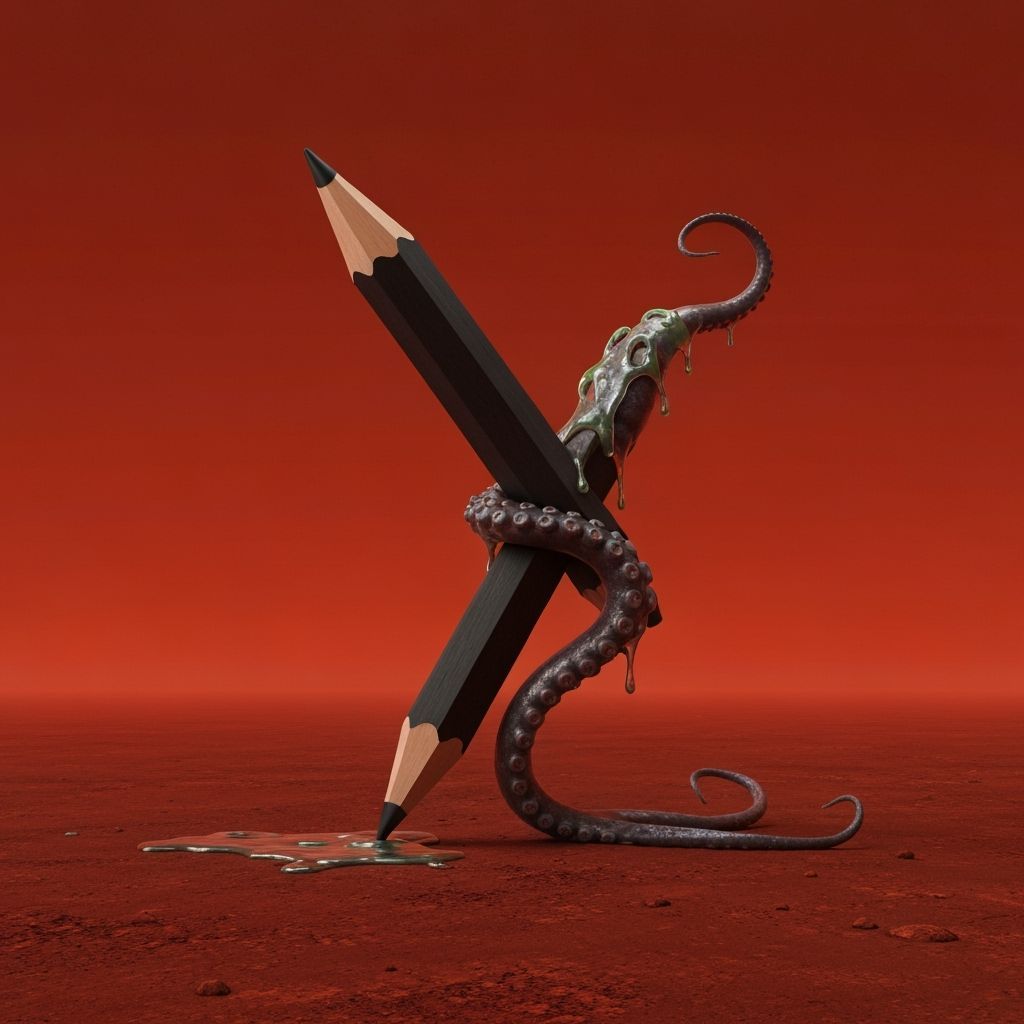 Martian Squid Ink Pencil #2753