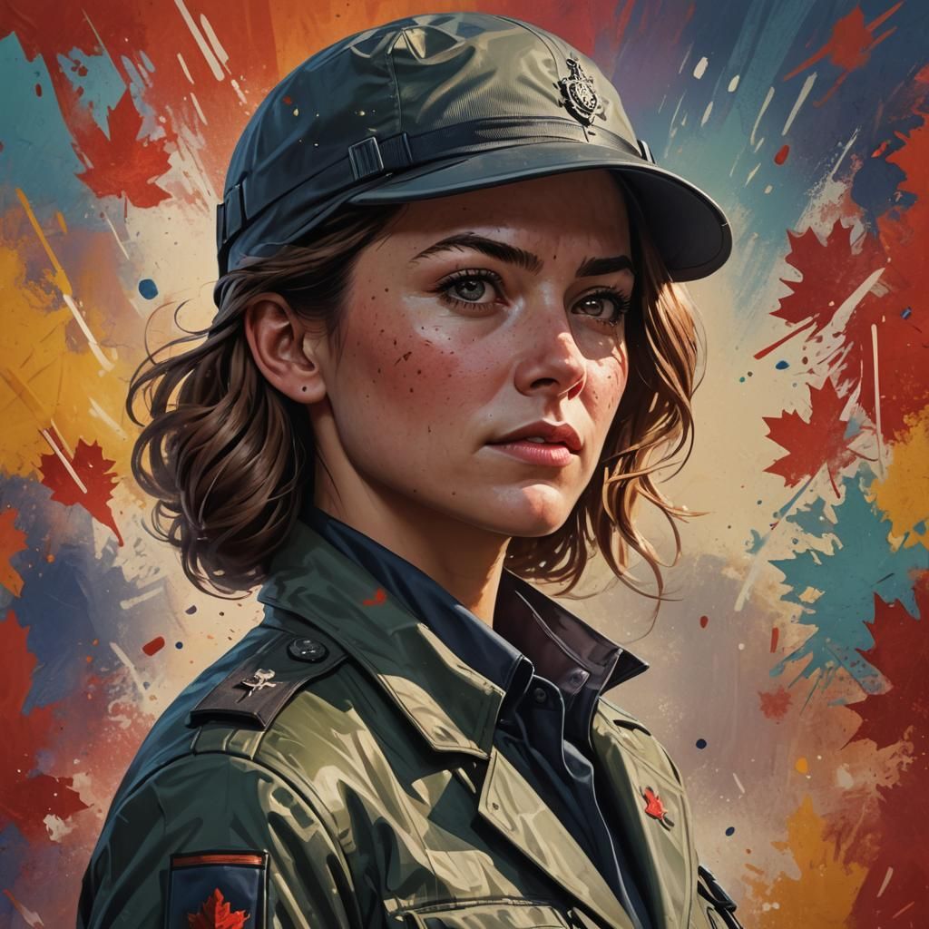 canadian female spy