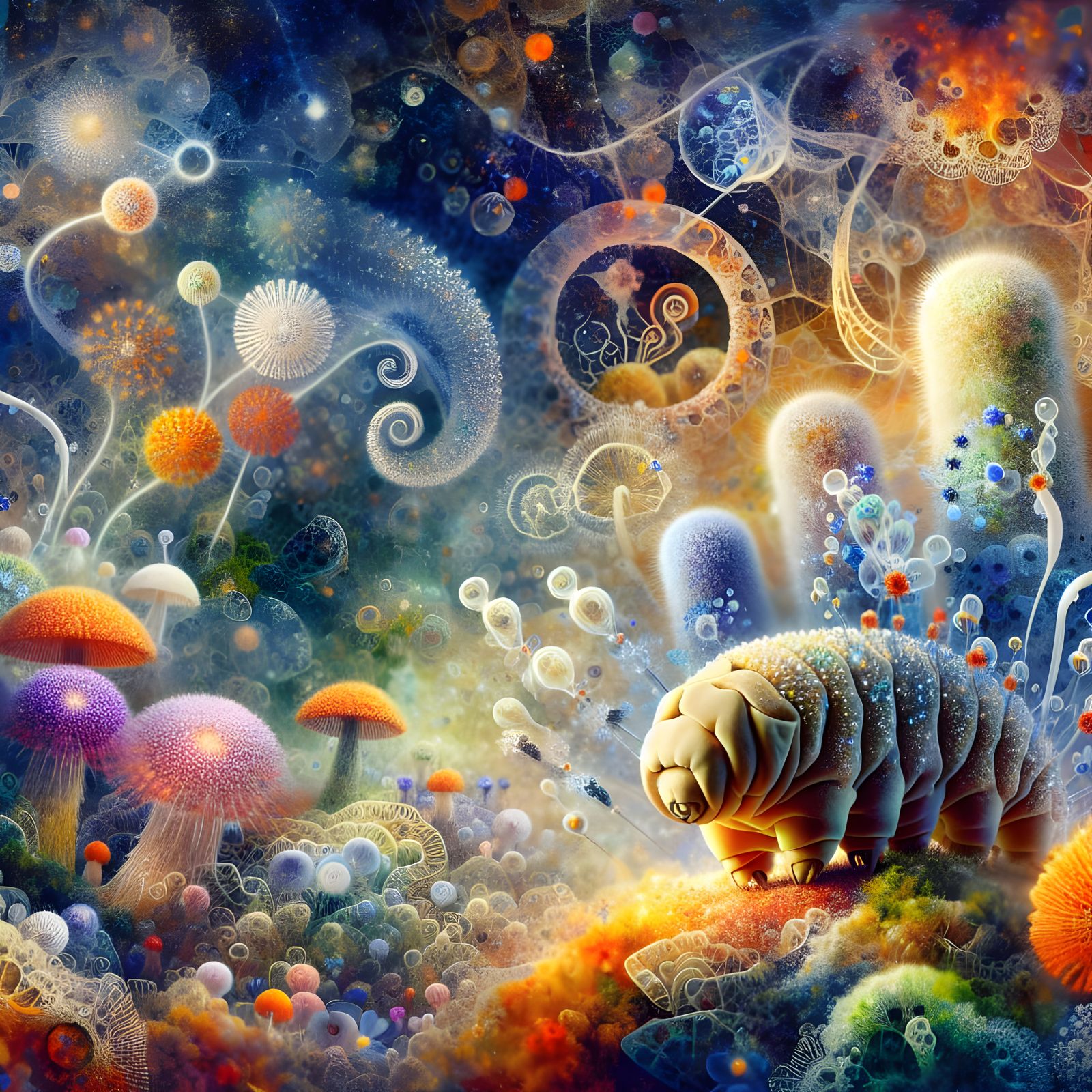 A Garden Under the Microscope