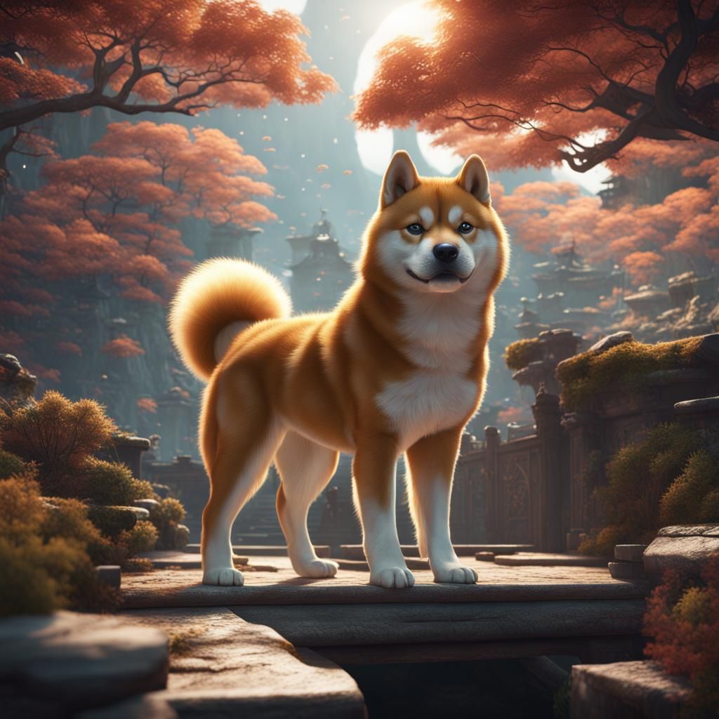 SHIBA INU - AI Generated Artwork - NightCafe Creator