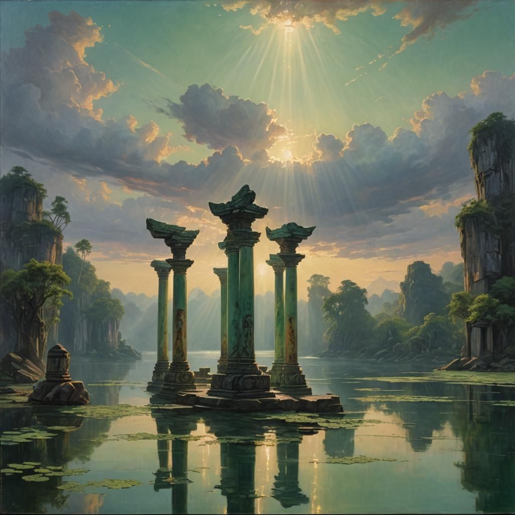 vestiges of an ancient civilization  by @thane of fyfe