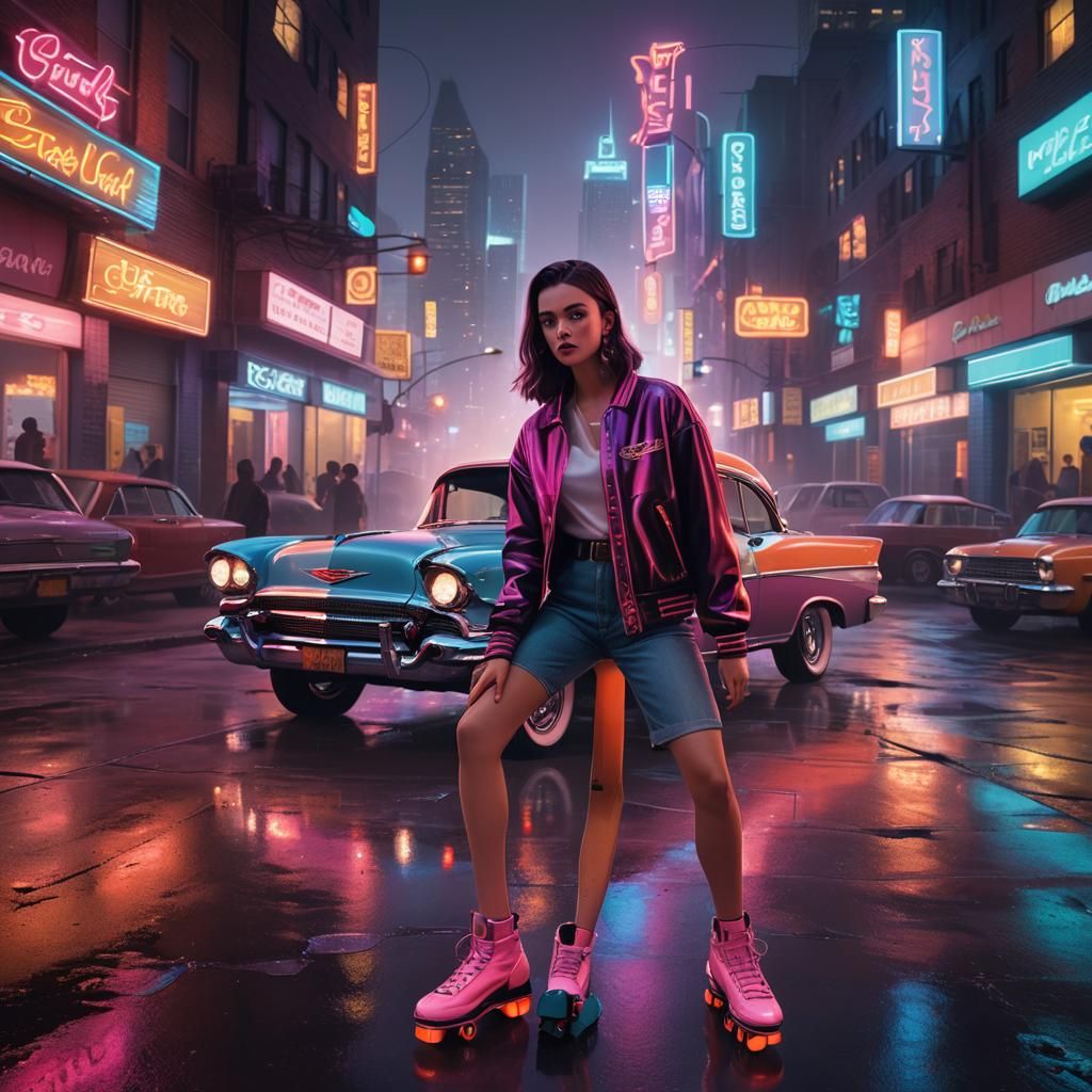 Roller Girl FAIL (3rd Leg)  by @Warlock11