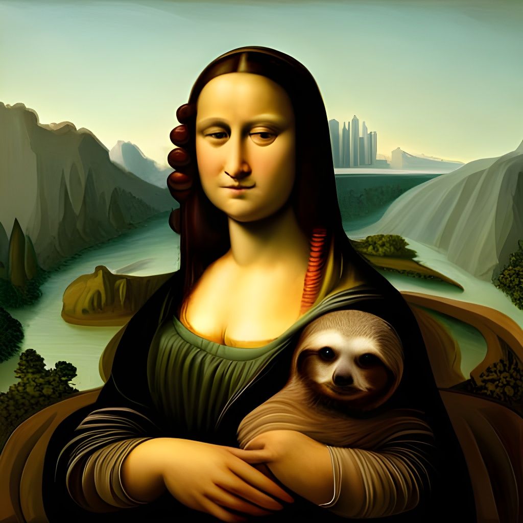 Mona Lisa's Sloth false