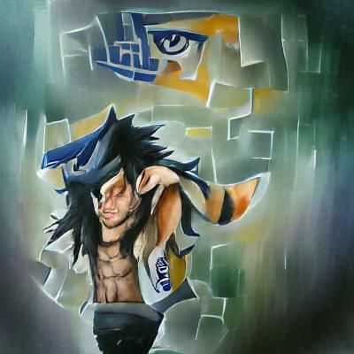 Gajeel Redfox anime portrait